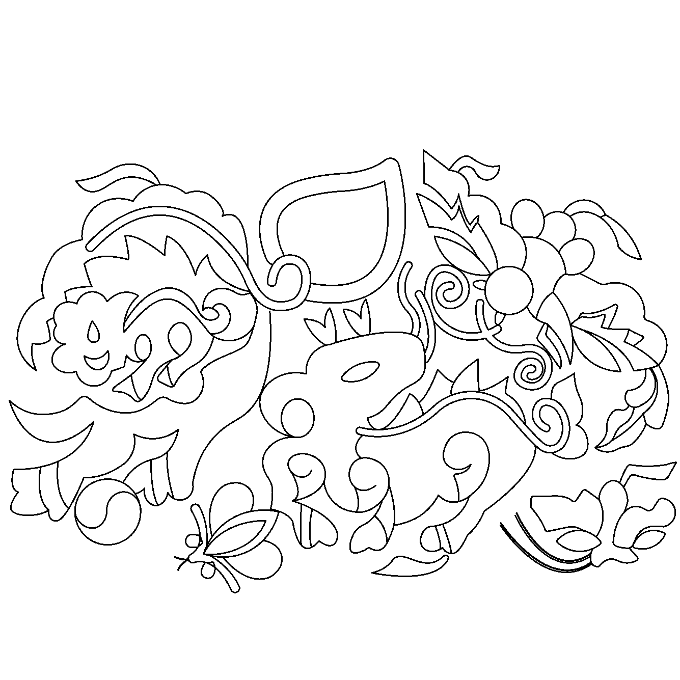 鹿纹